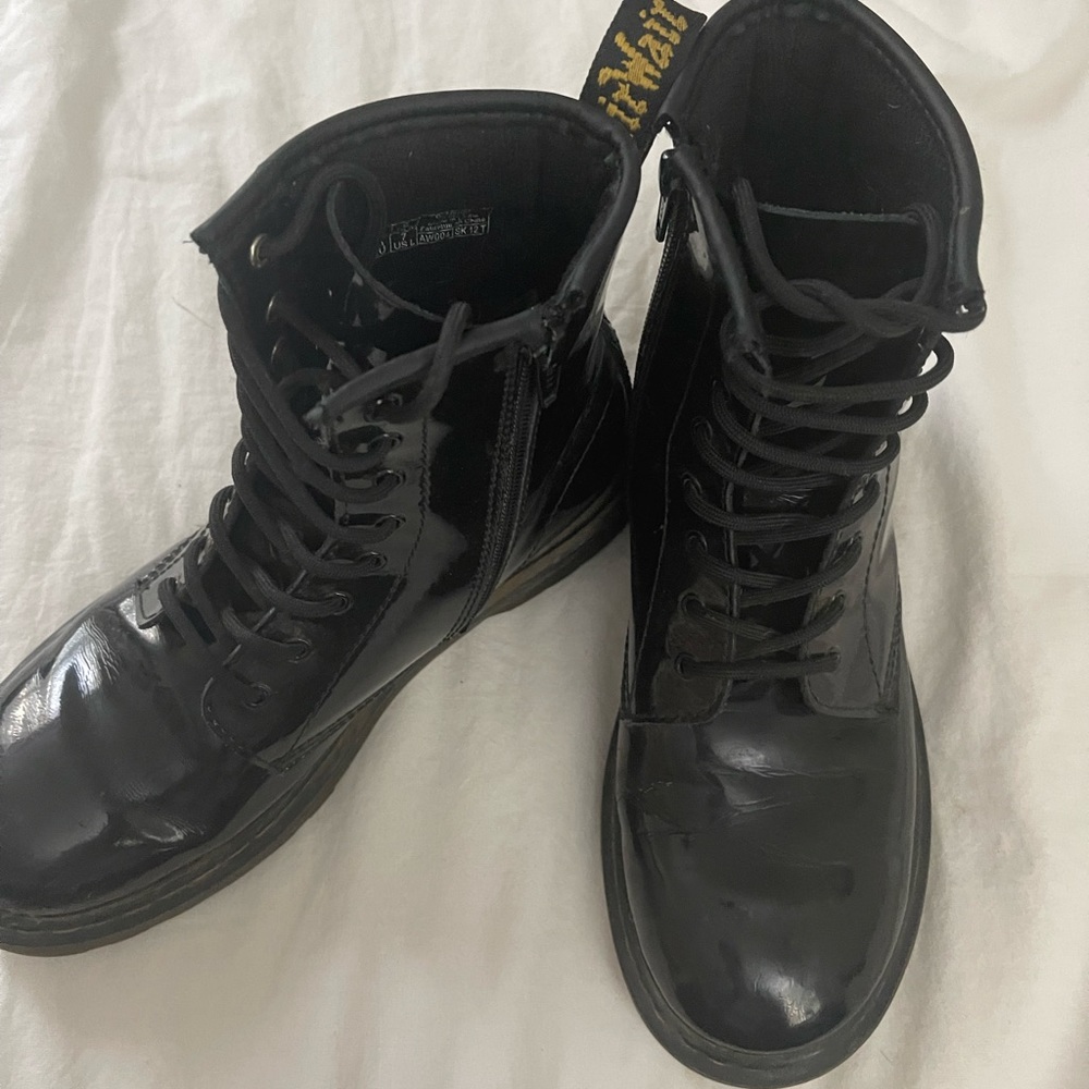 Kids black dr martins!
